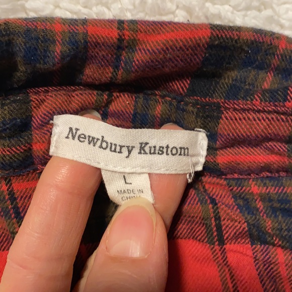 Newbury Kustom Plaid Crop Top - Picture 3 of 6